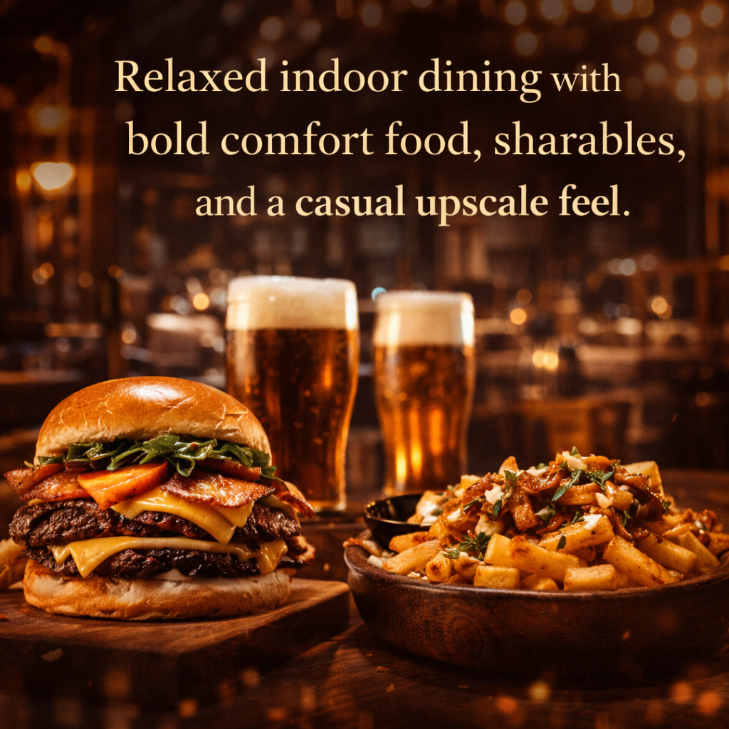 Brewery taps and craft beer selection